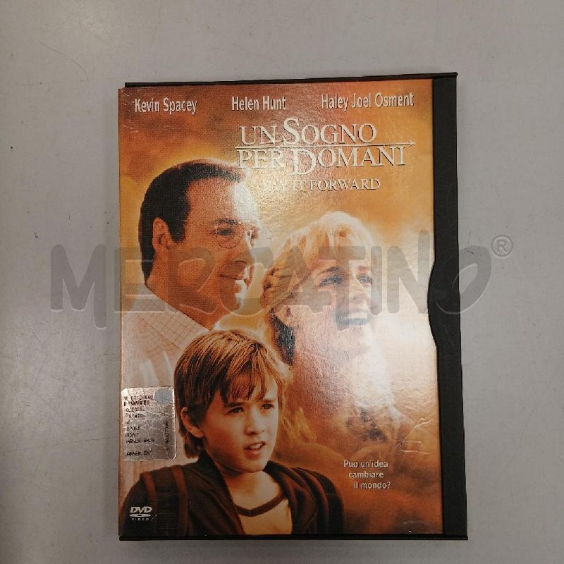 DVD UN SOGNO PER DOMANI | Mercatino dell'Usato Roma viale tirreno 1