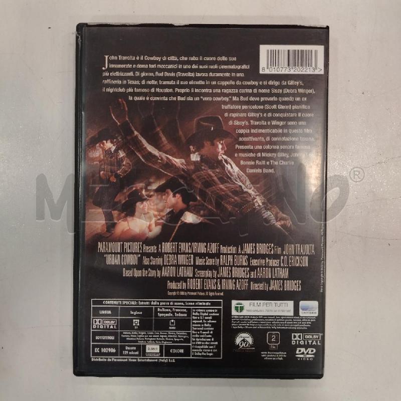 DVD URBAN COWBOY | Mercatino dell'Usato Roma viale tirreno 2