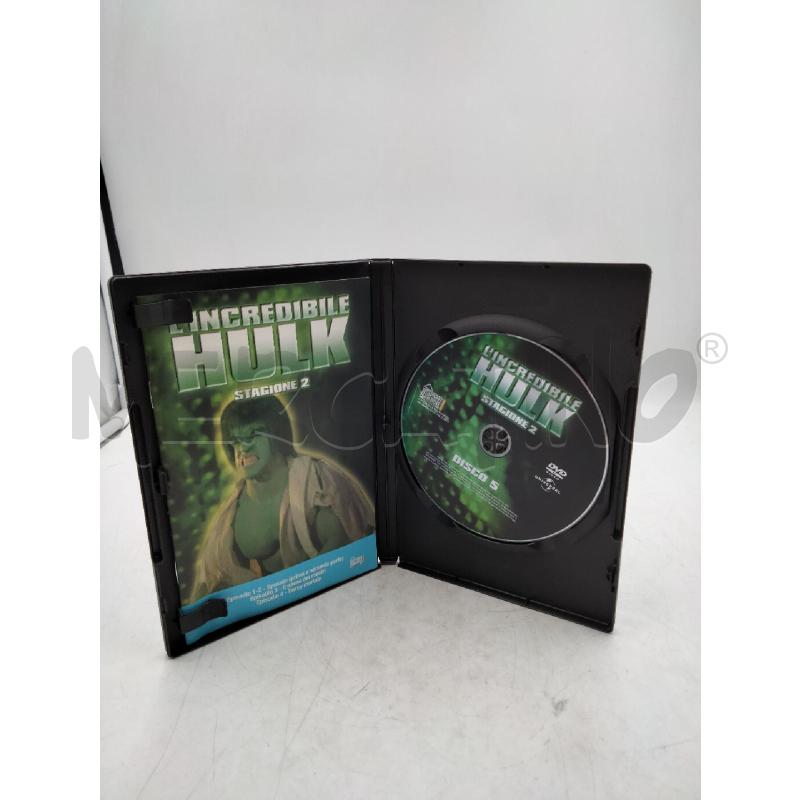 DVD  L'INCREDIBILE HULK ST 1 / 2  | Mercatino dell'Usato Roma viale tirreno 3