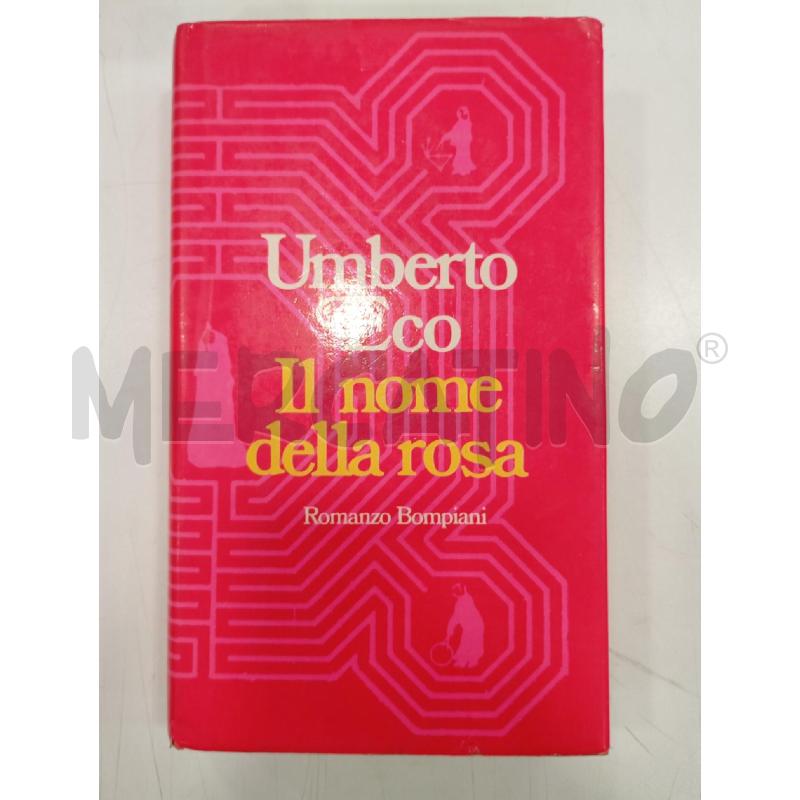 ECO IL NOME DELLA ROSA PRIMA EDIZIONE 1980 | Mercatino dell'Usato Roma viale tirreno 1