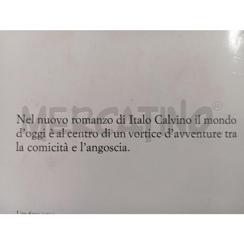 EINAUDI CALVINO SE UNA NOTTE D'INVERNO UN VIAGGIATORE 1979 I ED | Mercatino dell'Usato Roma viale tirreno 3