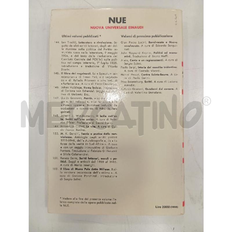 EINAUDI MARX MANOSCRITTI ECONOMICO-FILOSOFICI DEL 1844 | Mercatino dell'Usato Roma viale tirreno 2