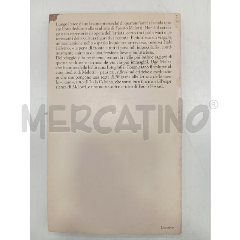 EINAUDI MELOTTI LO SPAZIO INQUIETO RIV MACCHIA | Mercatino dell'Usato Roma viale tirreno 2