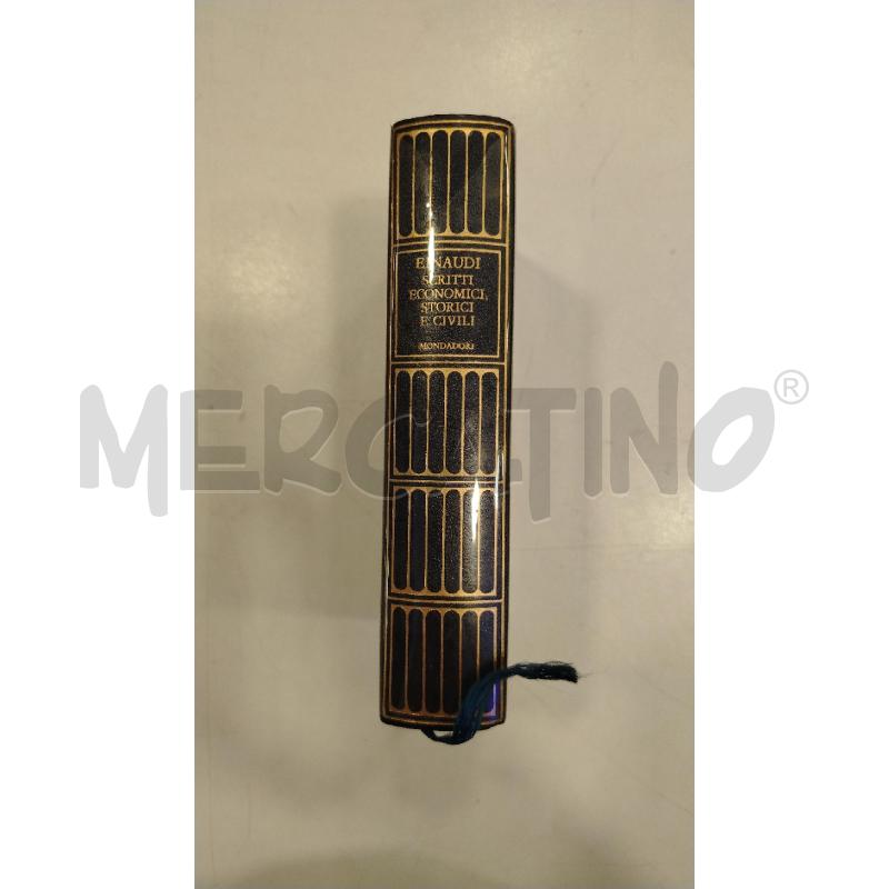 EINAUDI SCRITTI ECONOMICI, STORICI E CIVILI | Mercatino dell'Usato Roma viale tirreno 2