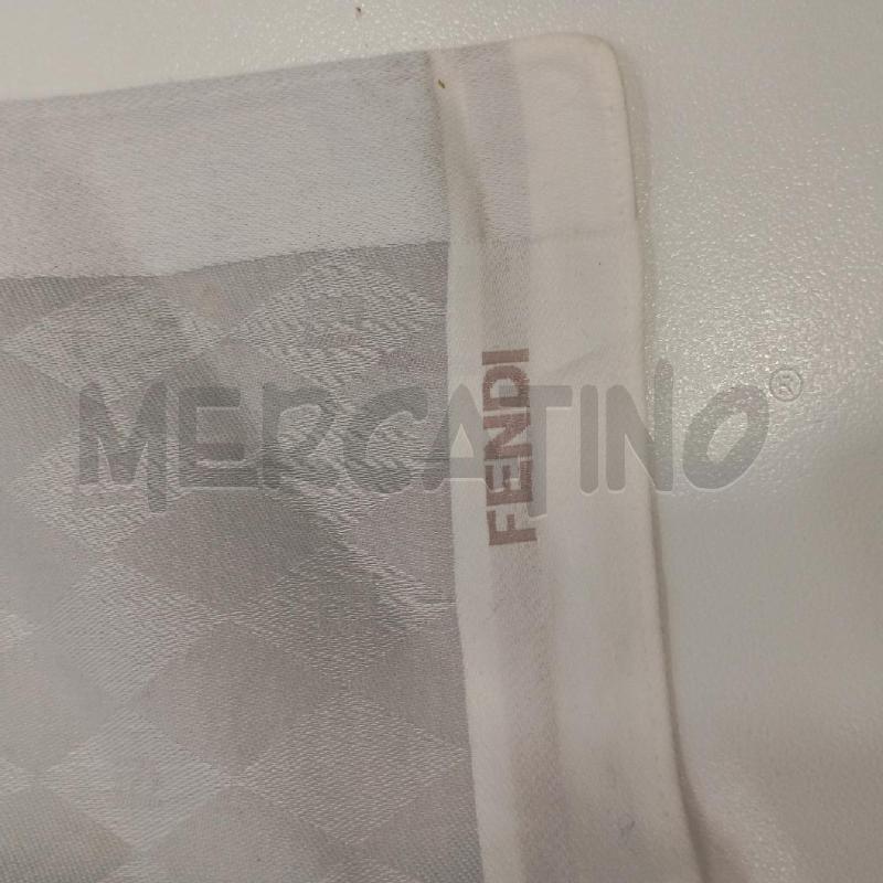 FAZZOLETTO FENDI GRIGIO DA RIV | Mercatino dell'Usato Roma viale tirreno 2