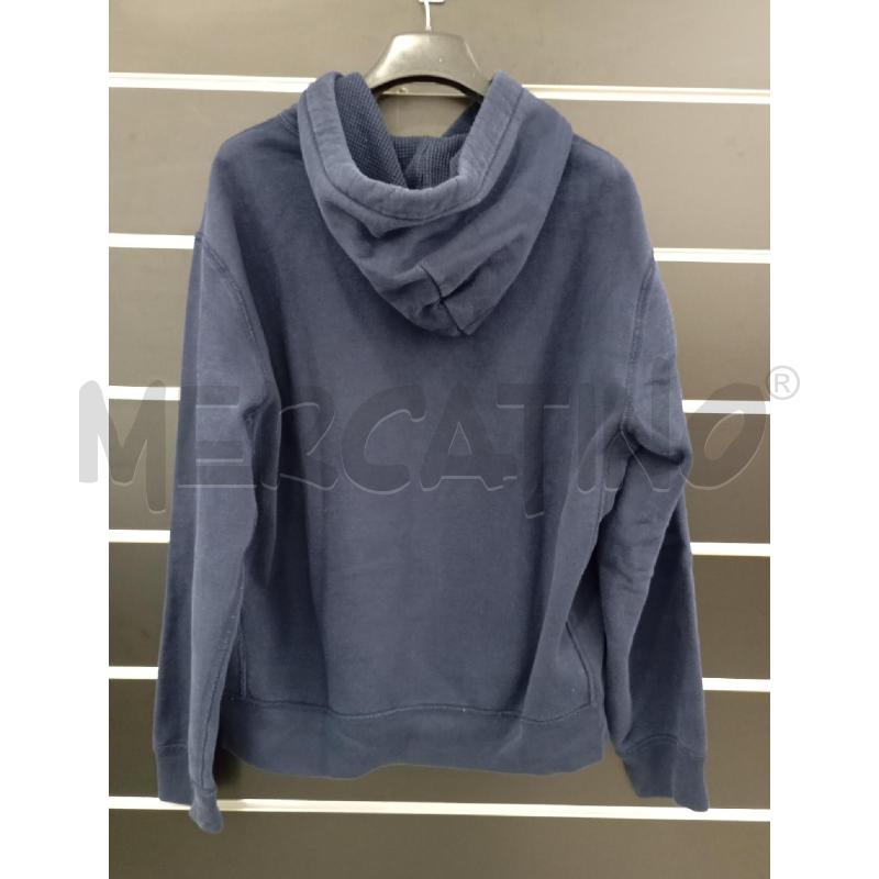 FELPA U RALPH LAUREN BLU CAPPUCCIO | Mercatino dell'Usato Roma viale tirreno 2