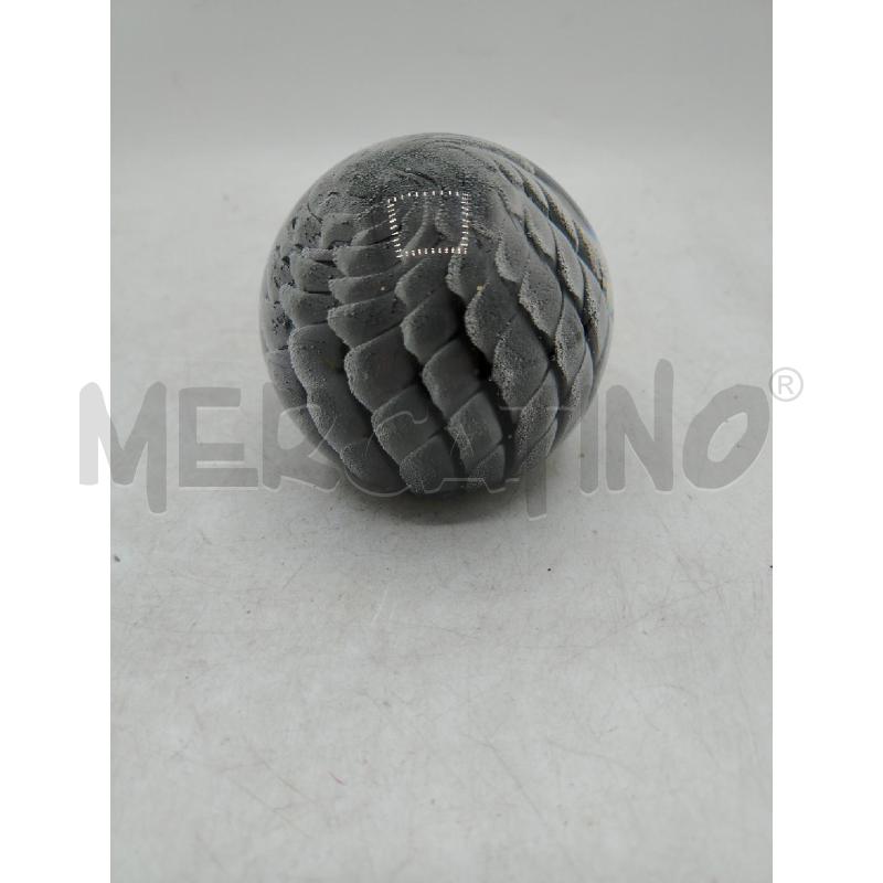 FERMACARTE SFERA VETRO SF GRIGIO | Mercatino dell'Usato Roma viale tirreno 1