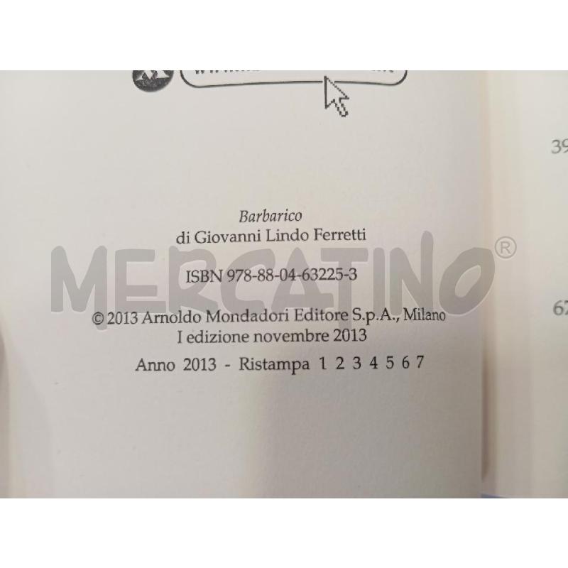 FERRETTI BARBARICO | Mercatino dell'Usato Roma viale tirreno 2