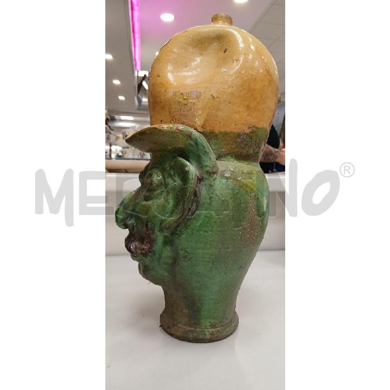 FIASCHETTA APOTROPAICA DA RIV VERDE GIALLO | Mercatino dell'Usato Roma viale tirreno 2
