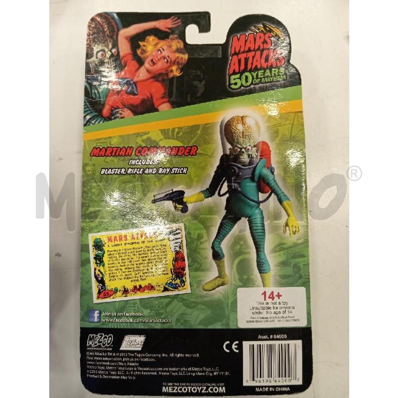 FIGURE MARTIAN COMMANDER MARS ATTACKS | Mercatino dell'Usato Roma viale tirreno 2