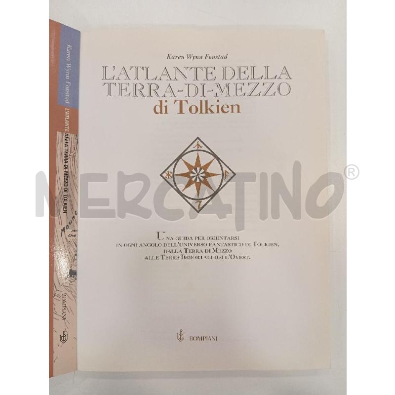 FONSTAD L'ATLANTE DELLA TERRA-DI-MEZZO DI TOLKIEN RIV IMPAGINAZIONE | Mercatino dell'Usato Roma viale tirreno 1