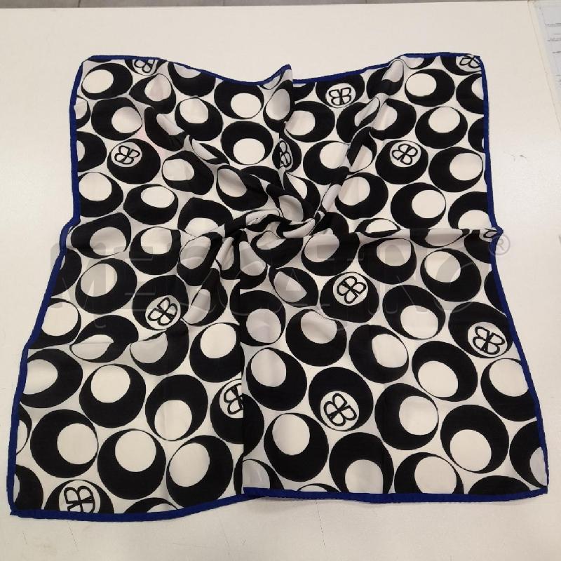 FOULARD BASLER FANT TONDI BI NE BORDI BL | Mercatino dell'Usato Roma viale tirreno 1