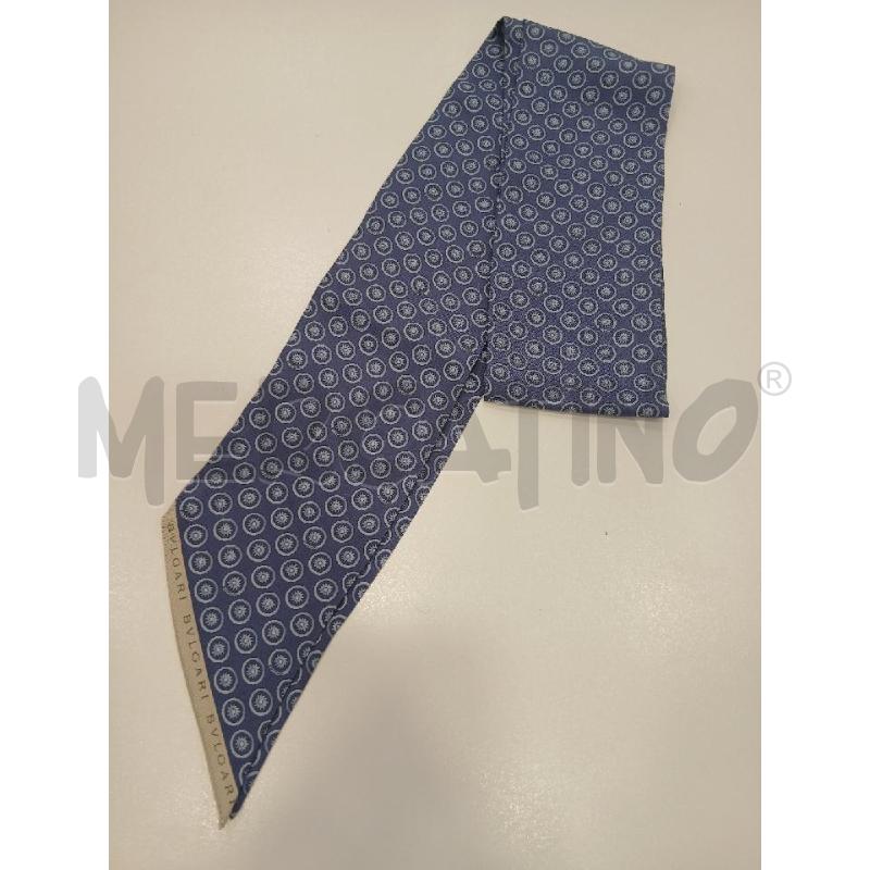 FOULARD BULGARI SETA  | Mercatino dell'Usato Roma viale tirreno 1