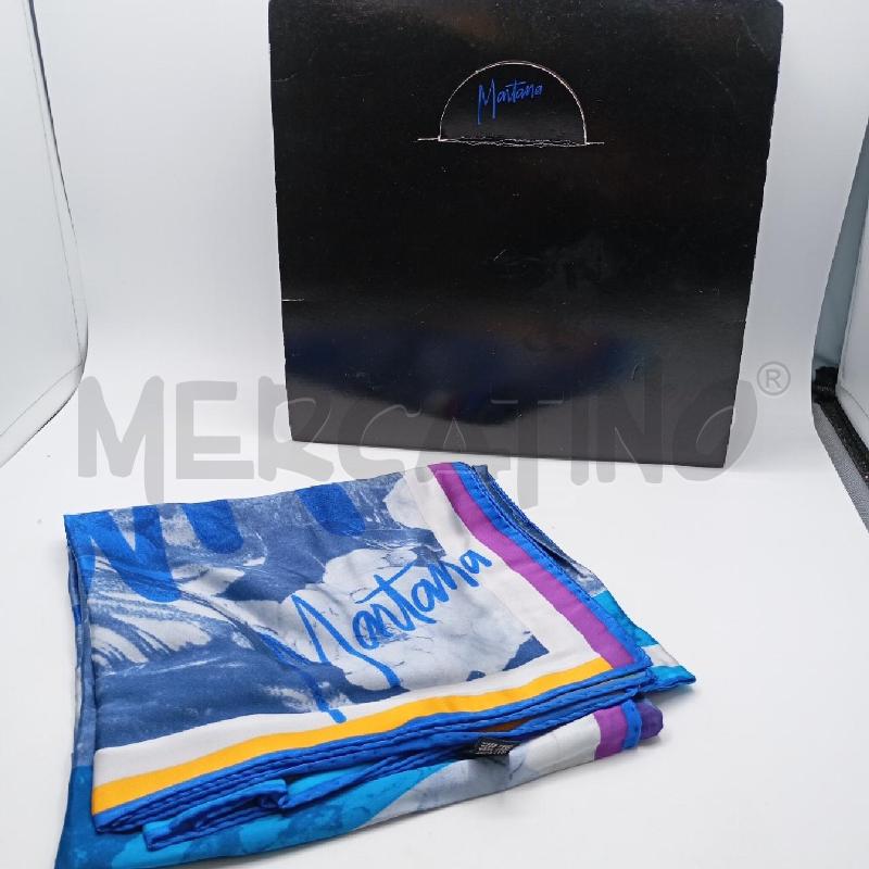 FOULARD CLAUDE MONTANA CE BL VI  | Mercatino dell'Usato Roma viale tirreno 1