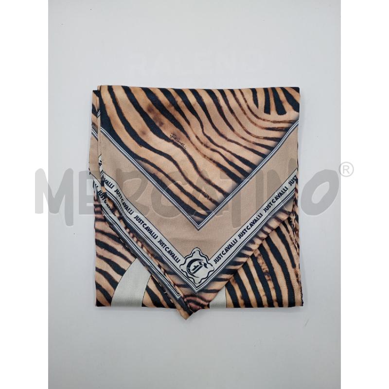 FOULARD D JUST CAVALLI SETA BEI | Mercatino dell'Usato Roma viale tirreno 1