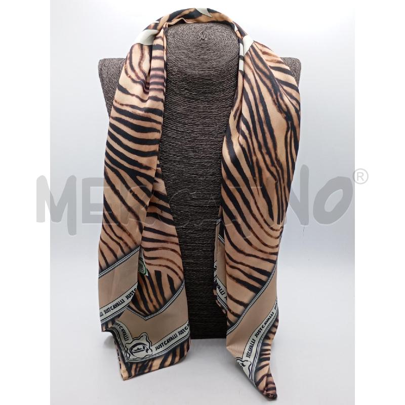 FOULARD D JUST CAVALLI SETA BEI | Mercatino dell'Usato Roma viale tirreno 2