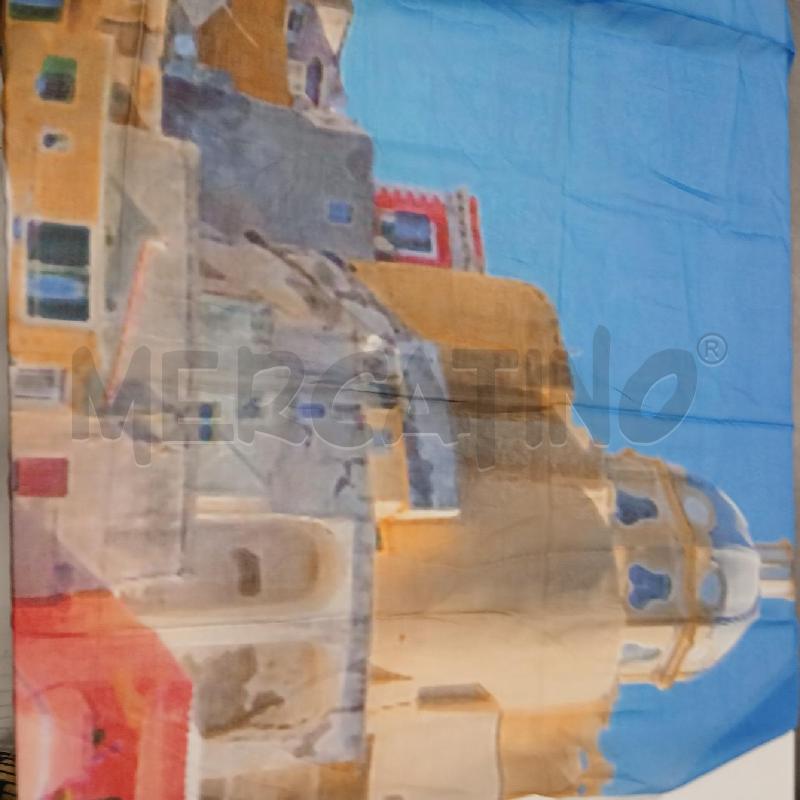FOULARD FEFE STAMPA PROCIDA  | Mercatino dell'Usato Roma viale tirreno 1