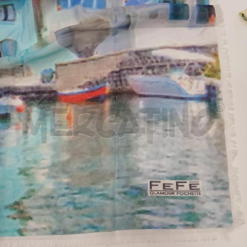 FOULARD FEFE STAMPA PROCIDA  | Mercatino dell'Usato Roma viale tirreno 2