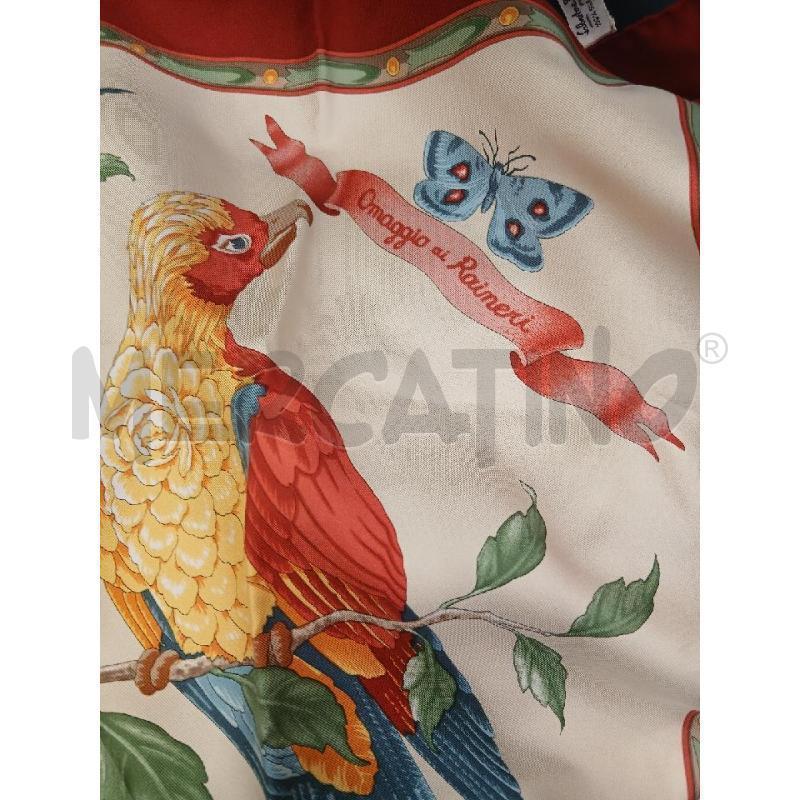 FOULARD FERRAGAMO SETA FANTASIA  | Mercatino dell'Usato Roma viale tirreno 4