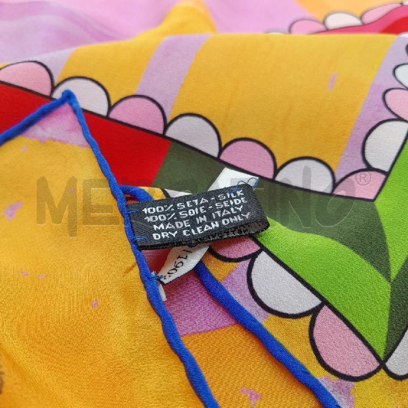 FOULARD MANTERO SENAP FUCSIA SCRITTA LOVE  | Mercatino dell'Usato Roma viale tirreno 3