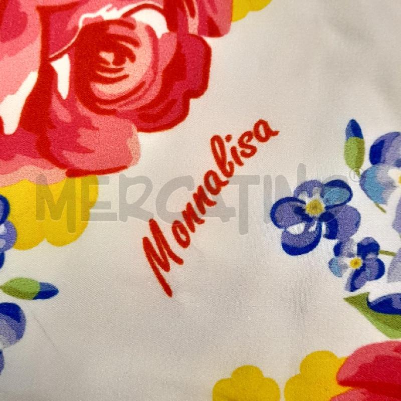 FOULARD MONNALISA QUADRETTONI BI NE BI FIORI COL  DUCK NE  | Mercatino dell'Usato Roma viale tirreno 3