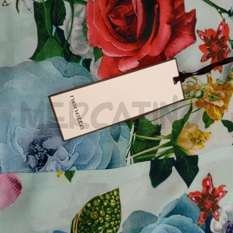 FOULARD NENETTE FASCIA CE FIORI COL | Mercatino dell'Usato Roma viale tirreno 3