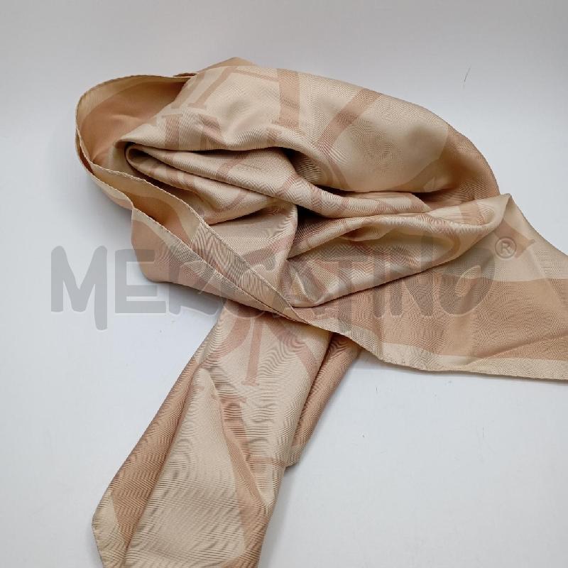 FOULARD VALENTINO BEIGE 100%SETA  | Mercatino dell'Usato Roma viale tirreno 1