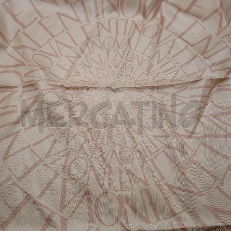 FOULARD VALENTINO BEIGE 100%SETA  | Mercatino dell'Usato Roma viale tirreno 2