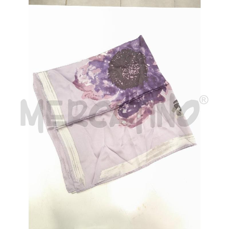 FOULARD VALENTINO VI GR SATIN FIORE  | Mercatino dell'Usato Roma viale tirreno 2