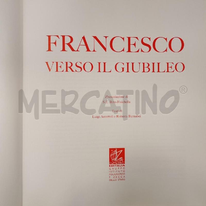 FRANCESCO VERSO IL GIUBILEO EDITALIA | Mercatino dell'Usato Roma viale tirreno 3