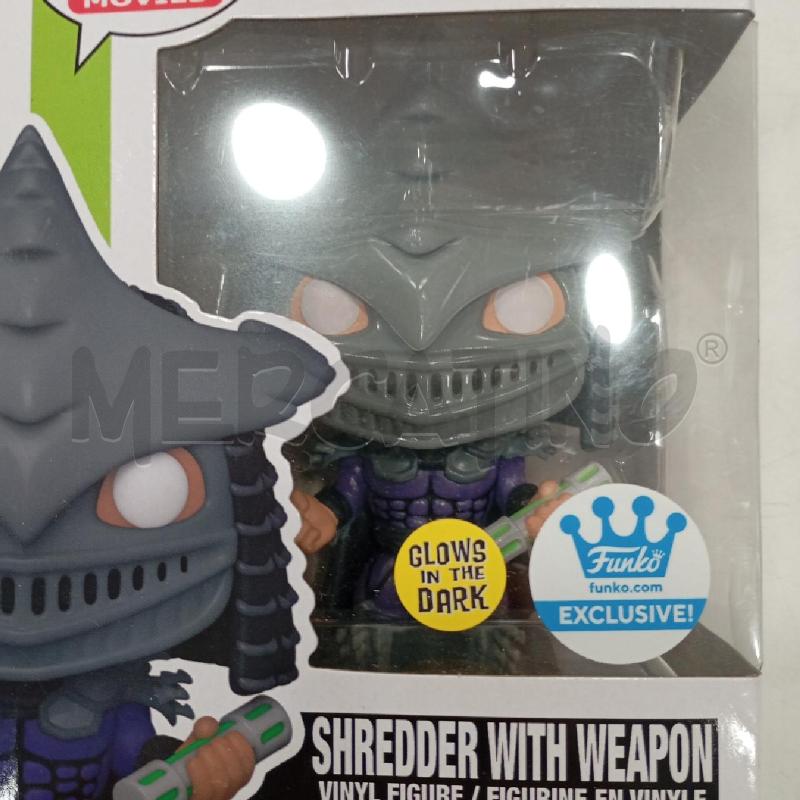FUNKO SHREDDER WITH WEAPON | Mercatino dell'Usato Roma viale tirreno 3