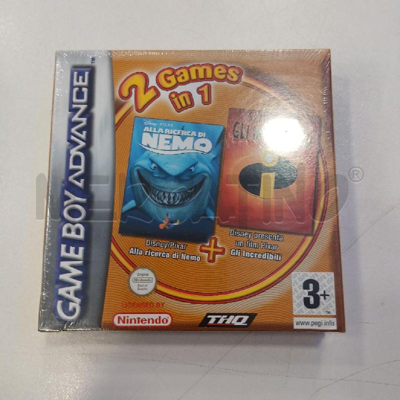 GAMEBOY ADVANCE 2 GAMES IN 1 SIGILLATO | Mercatino dell'Usato Roma viale tirreno 1