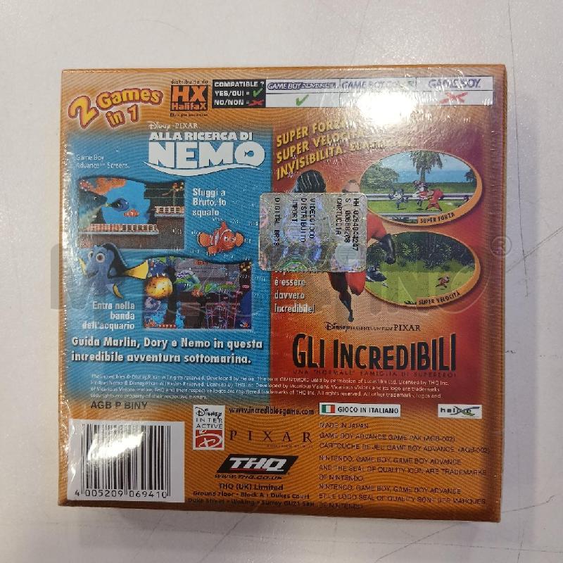 GAMEBOY ADVANCE 2 GAMES IN 1 SIGILLATO | Mercatino dell'Usato Roma viale tirreno 2