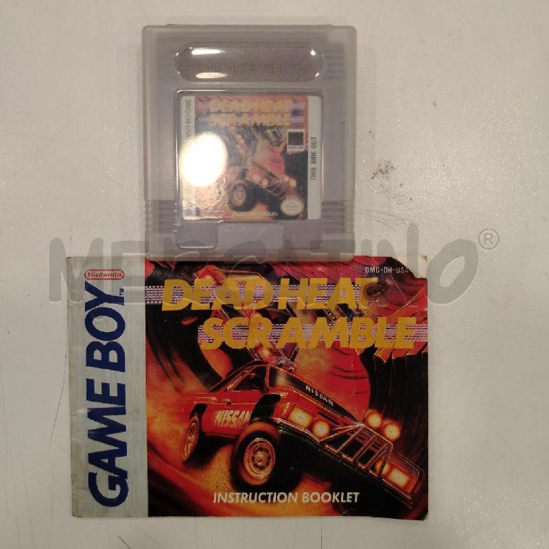 GAMEBOY DEAD HEAT SCRAMBLE CON LIBRETTO | Mercatino dell'Usato Roma viale tirreno 1