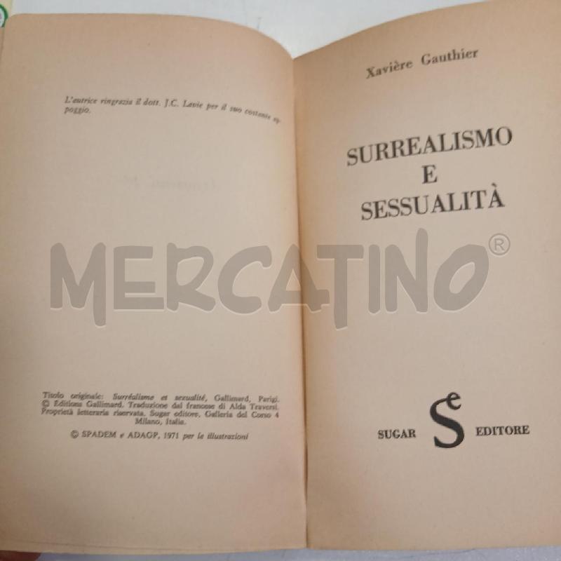 GAUTHIER SURREALISMO E SESSUALITÀ | Mercatino dell'Usato Roma viale tirreno 3