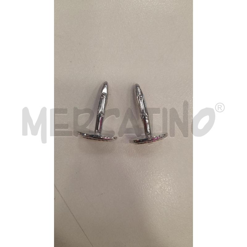 GEMELLI BURBERRY OVALE LOGO | Mercatino dell'Usato Roma viale tirreno 2