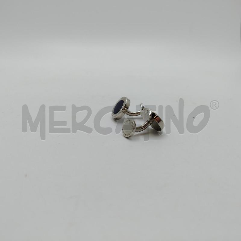 GEMELLI BURBERRY TONDO TARTAN BL NE  | Mercatino dell'Usato Roma viale tirreno 3