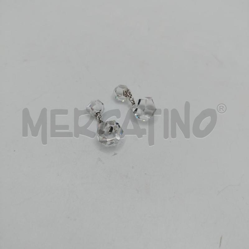 GEMELLI SWAROVSKI SFERE SFACC TRASP | Mercatino dell'Usato Roma viale tirreno 2