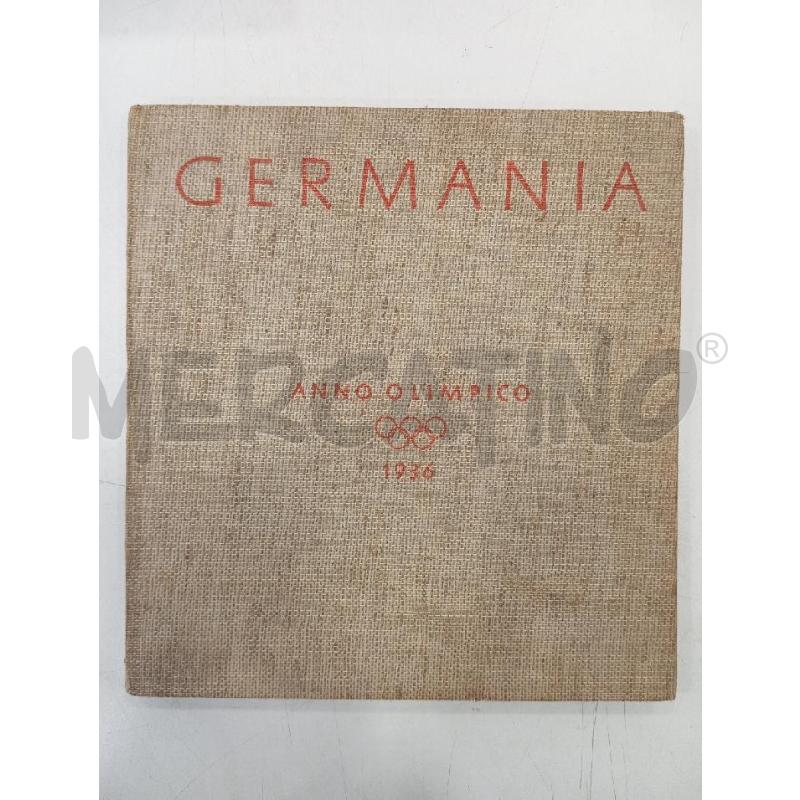 GERMANIA ANNO OLIMPICO 1936 LIBRO FOTOGRAFICO | Mercatino dell'Usato Roma viale tirreno 1