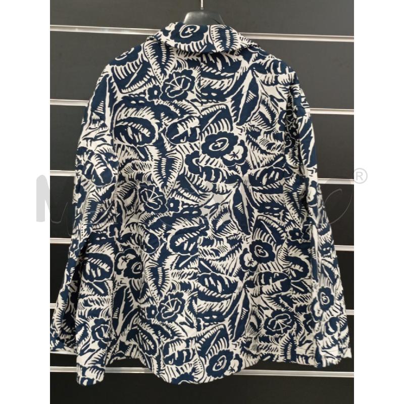 GIACCA D MACALLE FIORI BLU BI | Mercatino dell'Usato Roma viale tirreno 2