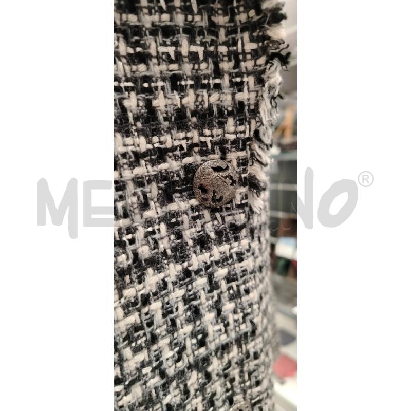 GIACCA D MARINA SPORT BIANCO/NERO  | Mercatino dell'Usato Roma viale tirreno 4