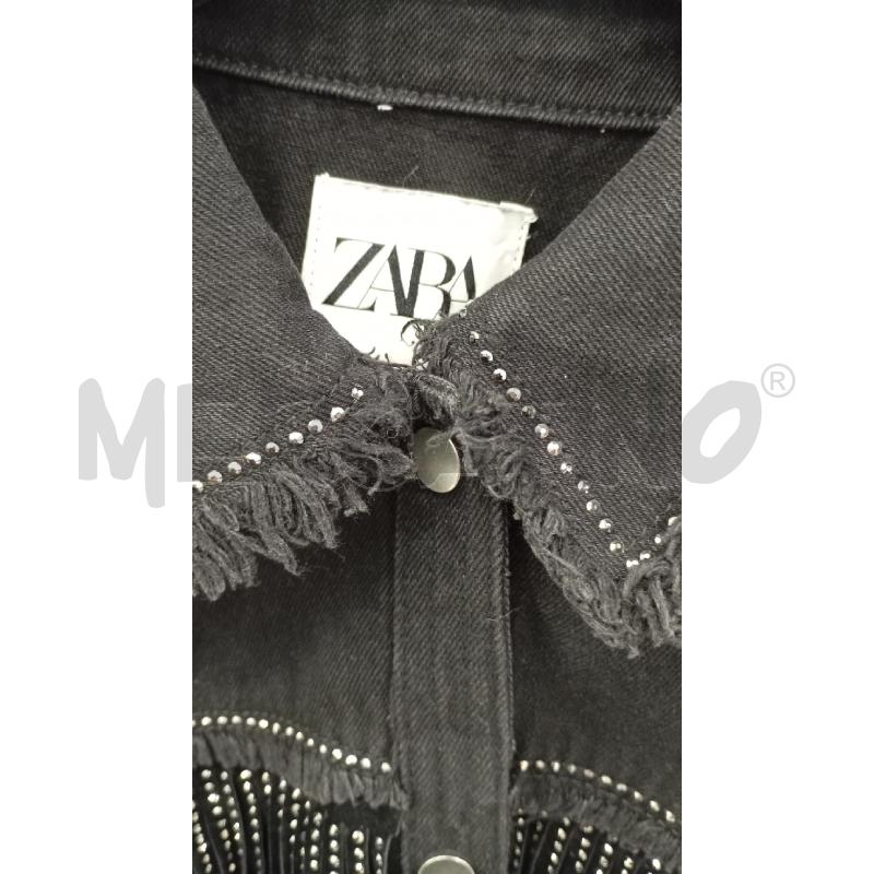 GIACCA D ZARA NE DENIM FRANGE STRASS | Mercatino dell'Usato Roma viale tirreno 4
