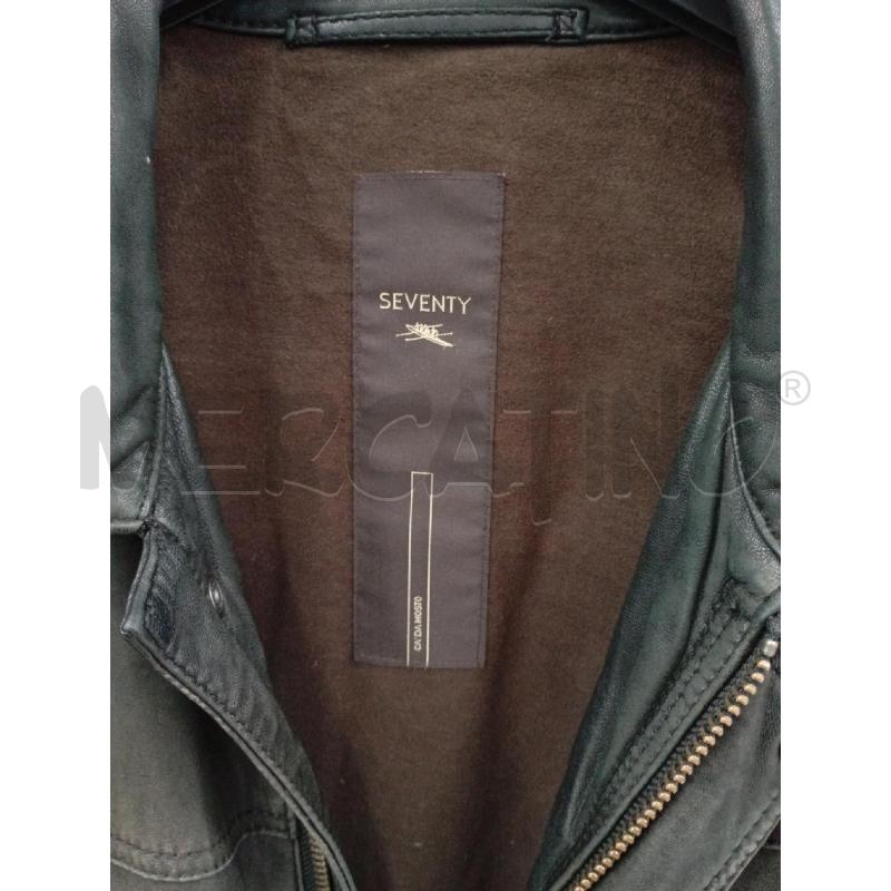 GIACCA PELLE UOMO SEVENTY NE/MA BOMBER | Mercatino dell'Usato Roma viale tirreno 3