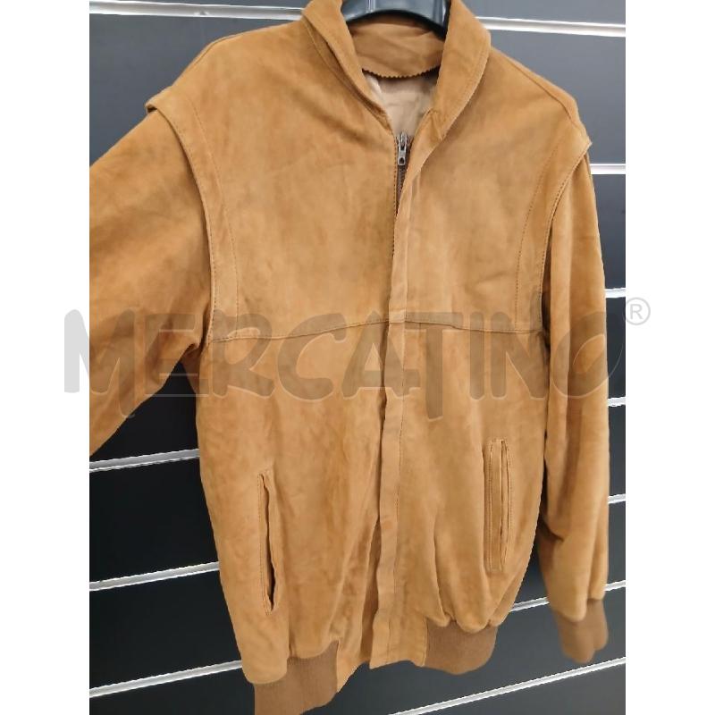GIACCA U  VERA PELLE BEIGE  | Mercatino dell'Usato Roma viale tirreno 3