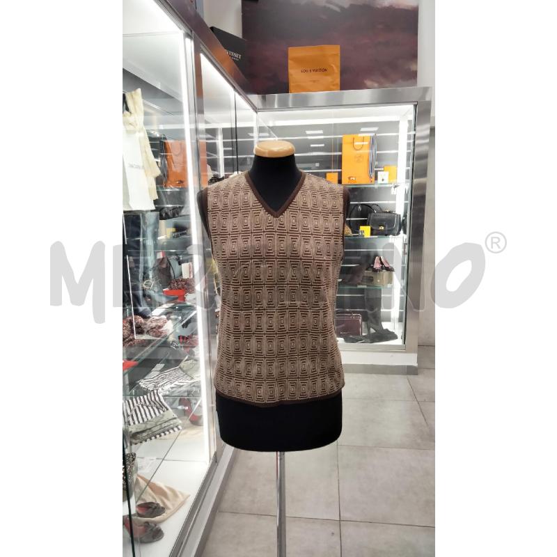 GILET D FAY MA STAMPA GEOM BE  | Mercatino dell'Usato Roma viale tirreno 1
