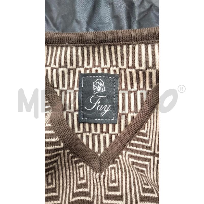 GILET D FAY MA STAMPA GEOM BE  | Mercatino dell'Usato Roma viale tirreno 4