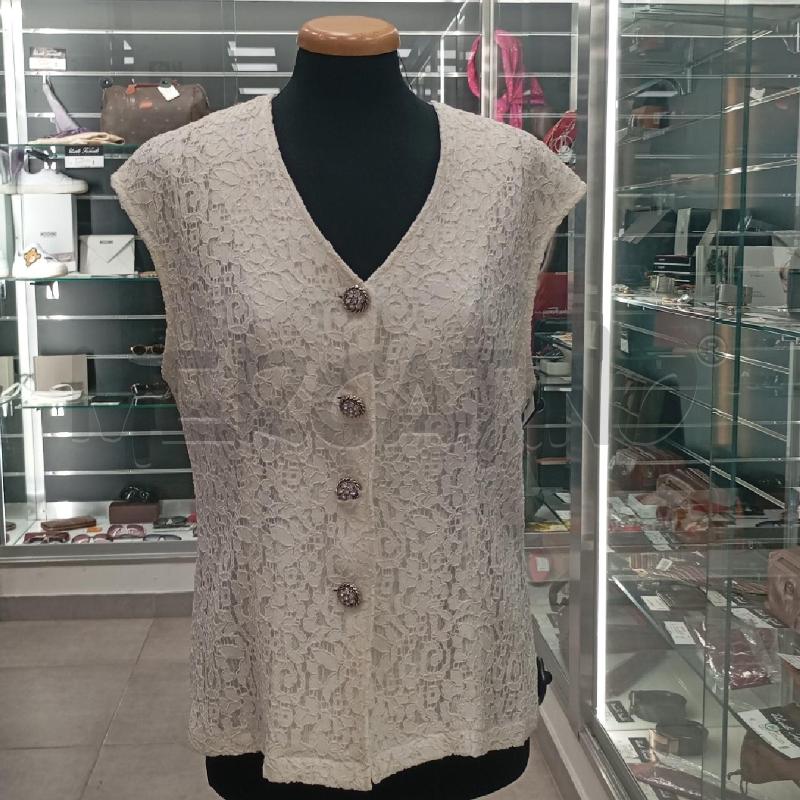 GILET D GIULIA GALANTI BI RICAMATO  | Mercatino dell'Usato Roma viale tirreno 1