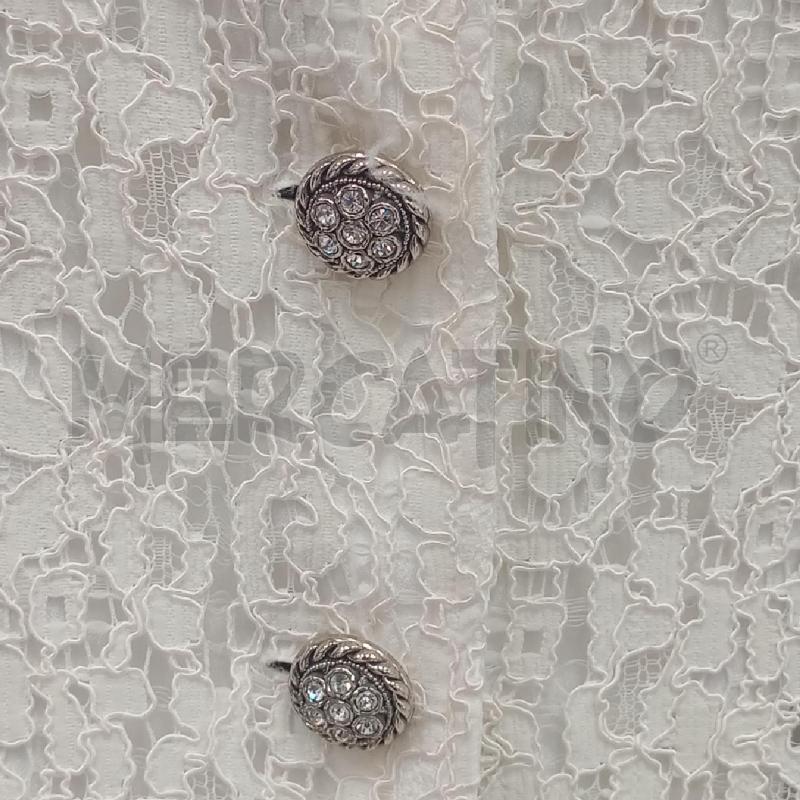 GILET D GIULIA GALANTI BI RICAMATO  | Mercatino dell'Usato Roma viale tirreno 4