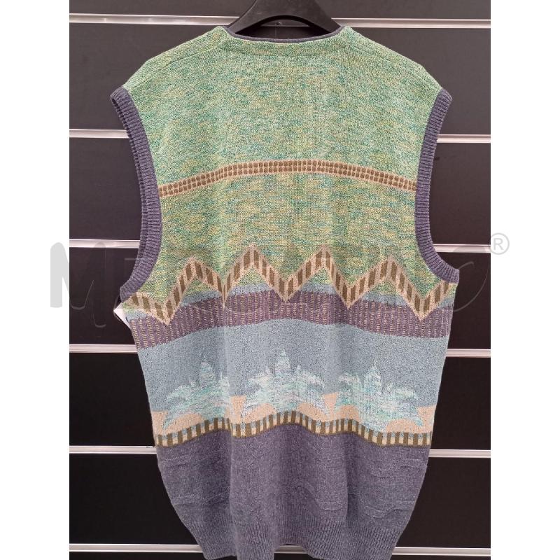 GILET D JOCKEY FANTASIA MULTICOLOR  | Mercatino dell'Usato Roma viale tirreno 2