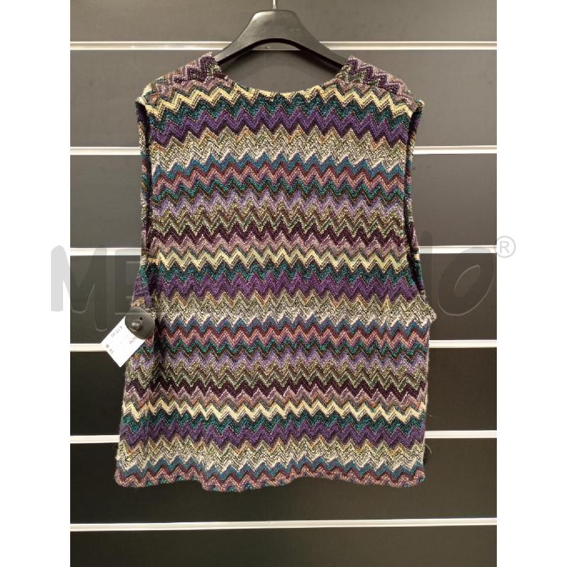 GILET D MARILÙ CASMERE MULTICOLOR  | Mercatino dell'Usato Roma viale tirreno 2